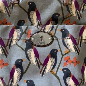 Fossil Key Per Bird Crossbody Purse